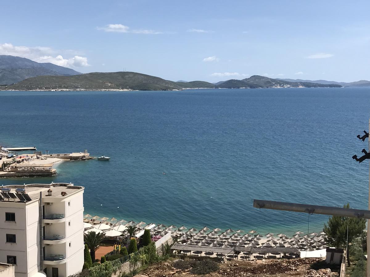 Bella Apartment Sarande Bagian luar foto