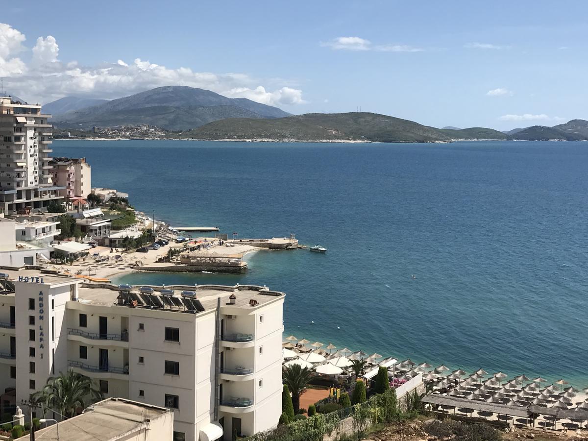 Bella Apartment Sarande Bagian luar foto
